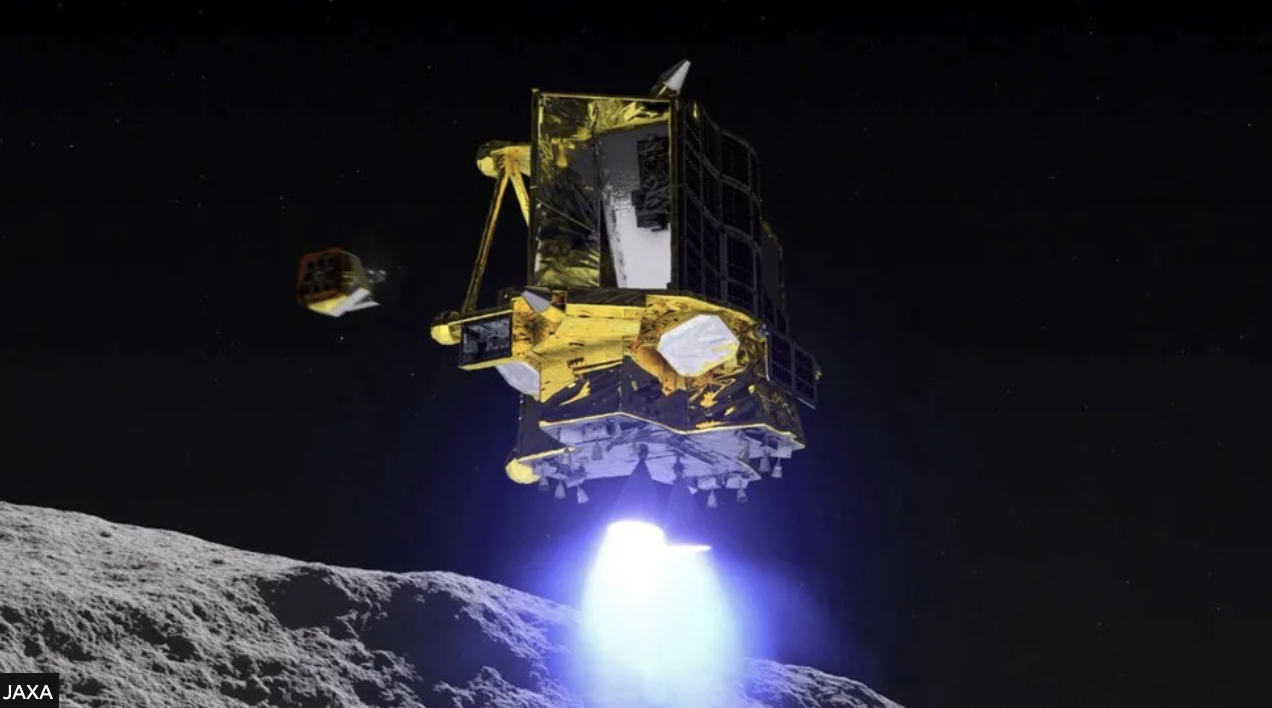 SLIM Soft lands on the Moon