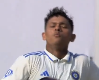 Jaiswal’s 104 propels India