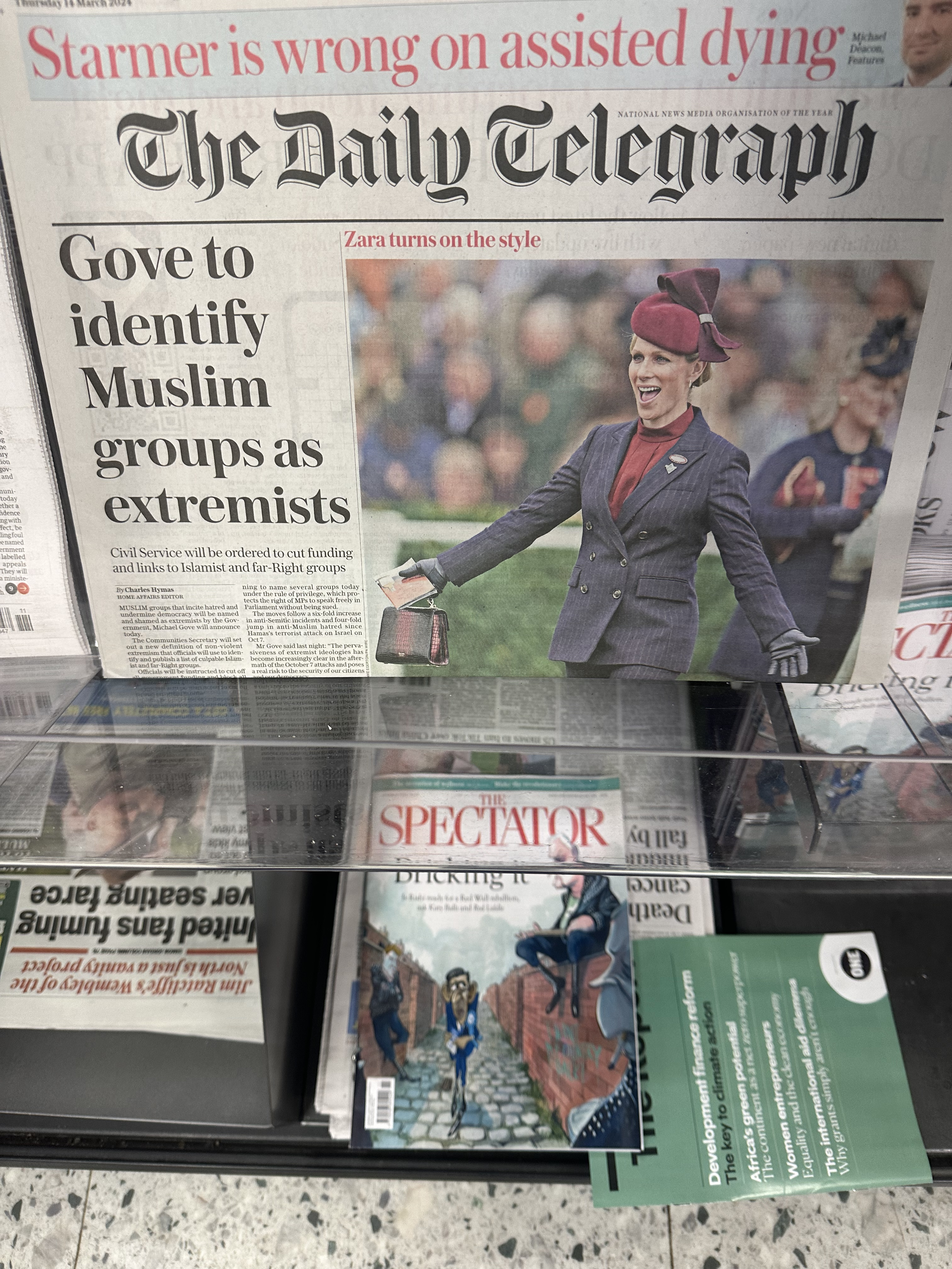 Tory Roadblock for Telegraph overseas bid