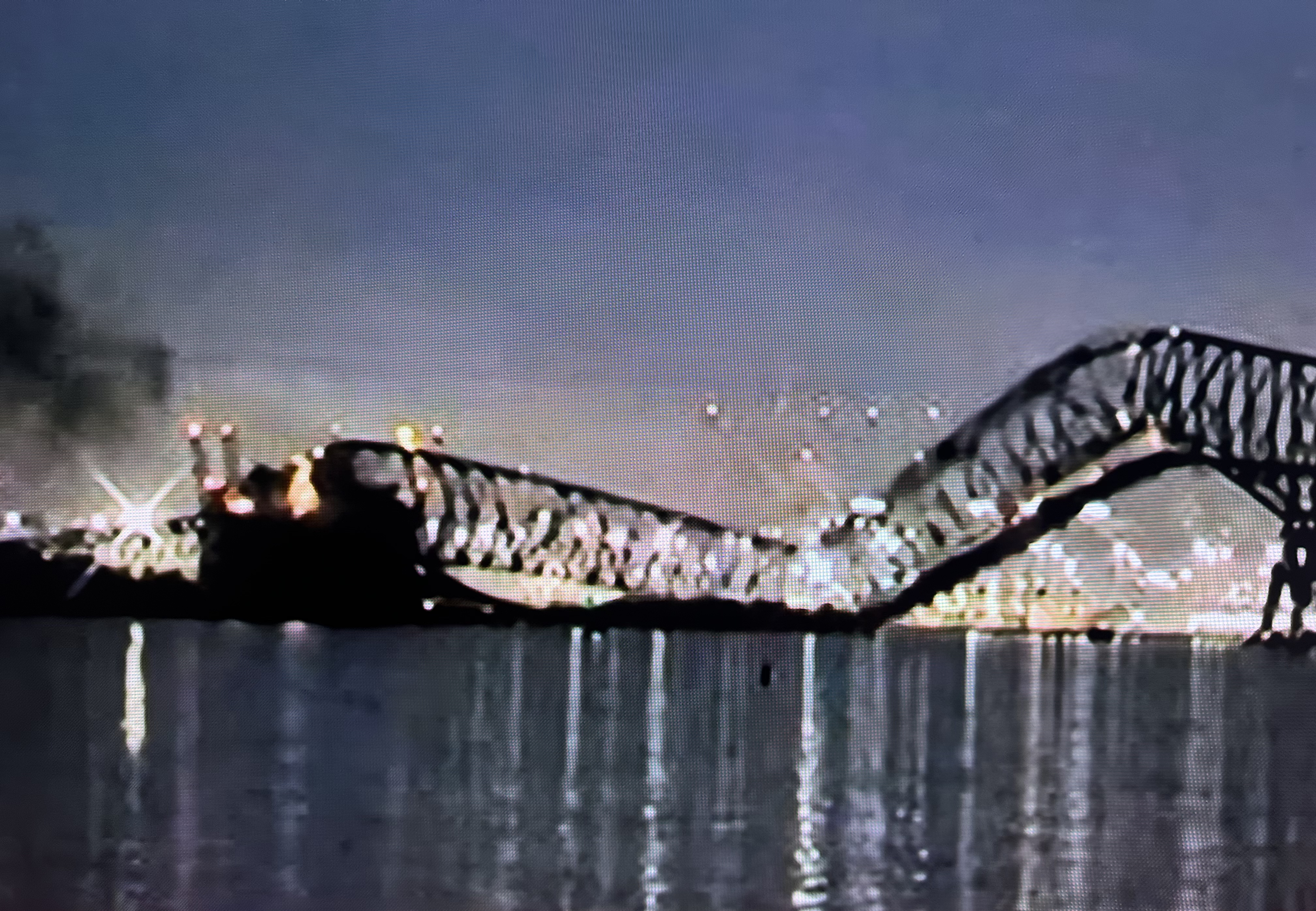 Baltimore Key Bridge collapses