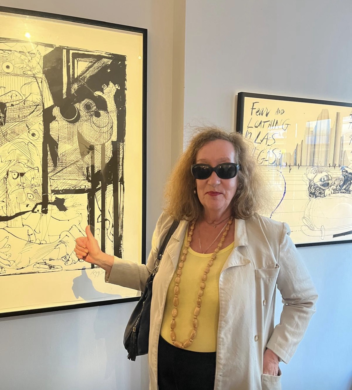 Ralph Steadman at the Muse Gallery