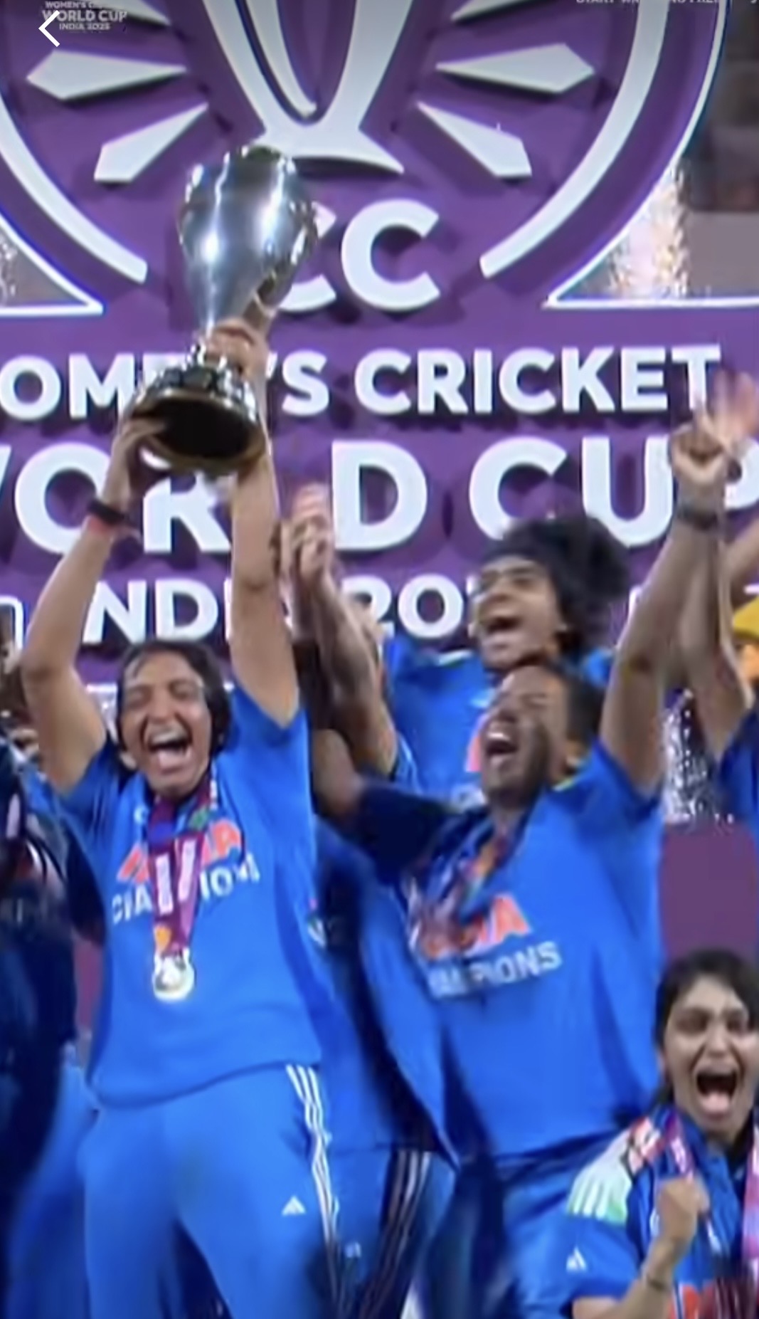 India woman surprise winners of Women’s cricket World Cup