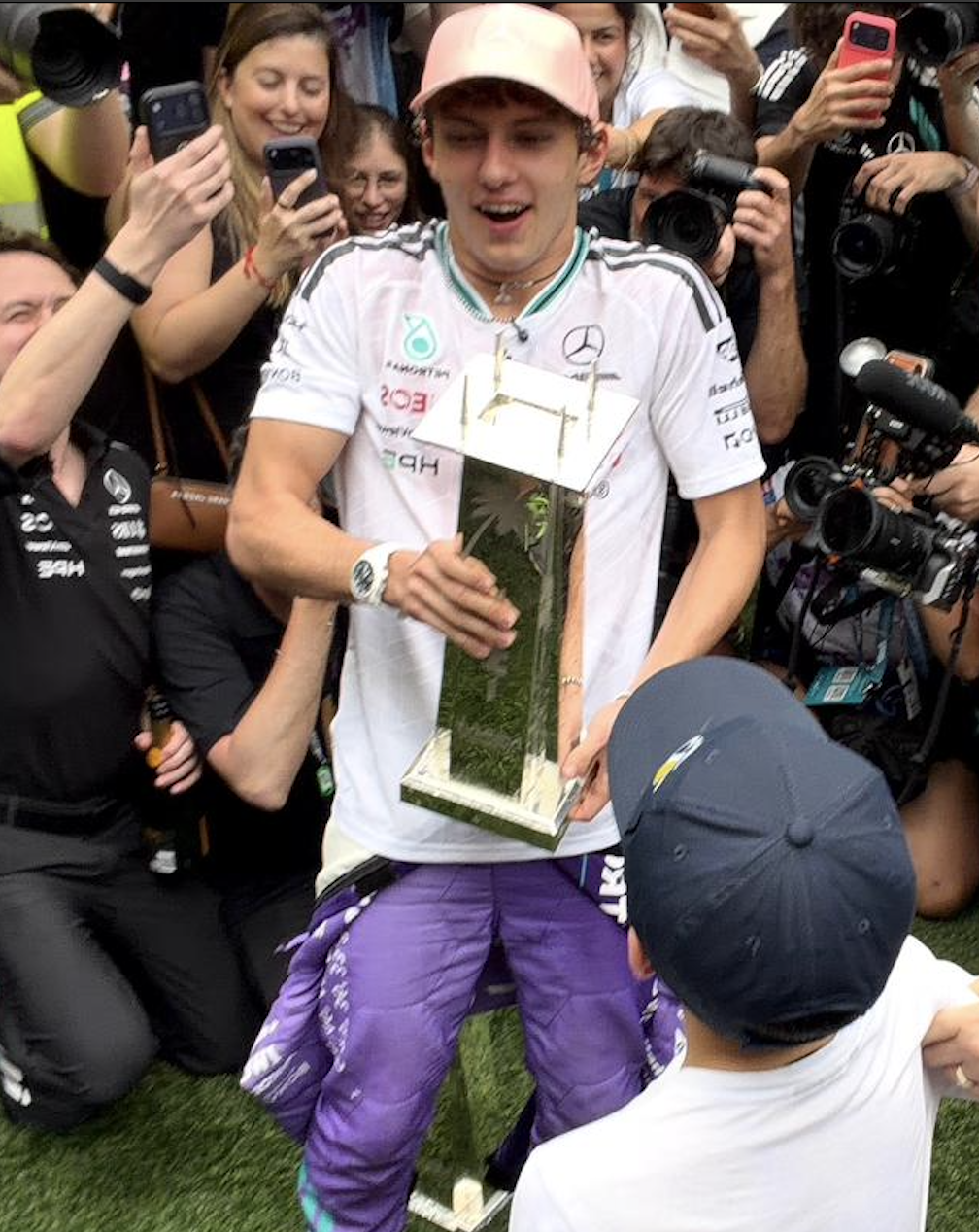 Kimi Antonelli wins Miami Grand Prix